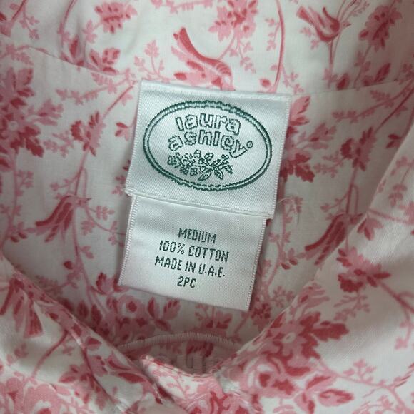 Laura Ashley Medium Sleeveless Floral 2 piece Pajama Set - Picture 8 of 16